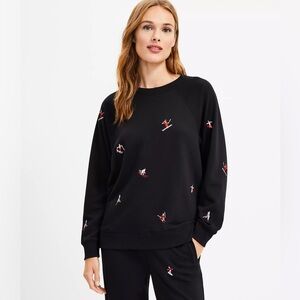 Lou & Grey Ski Cozy Cotton Terry Sweatshirt